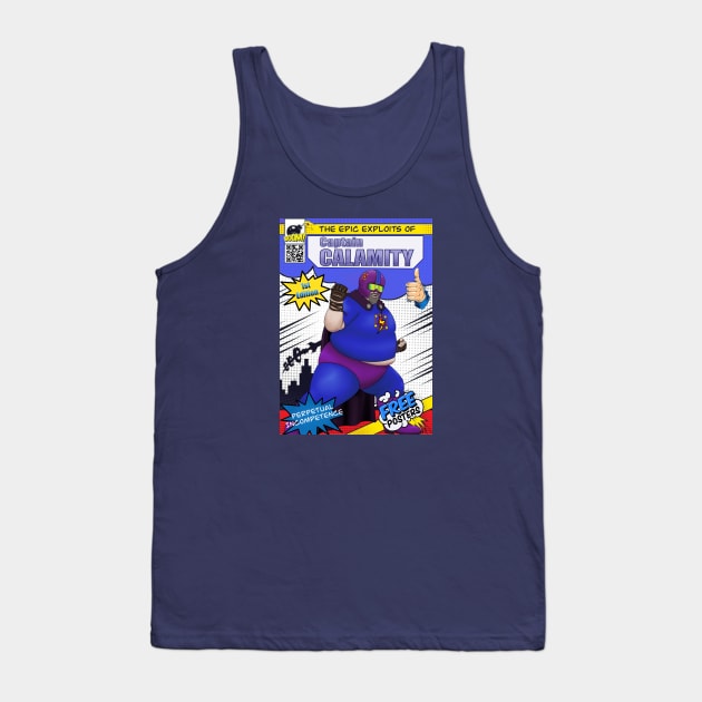 Comic Tank Top by 752 Designs